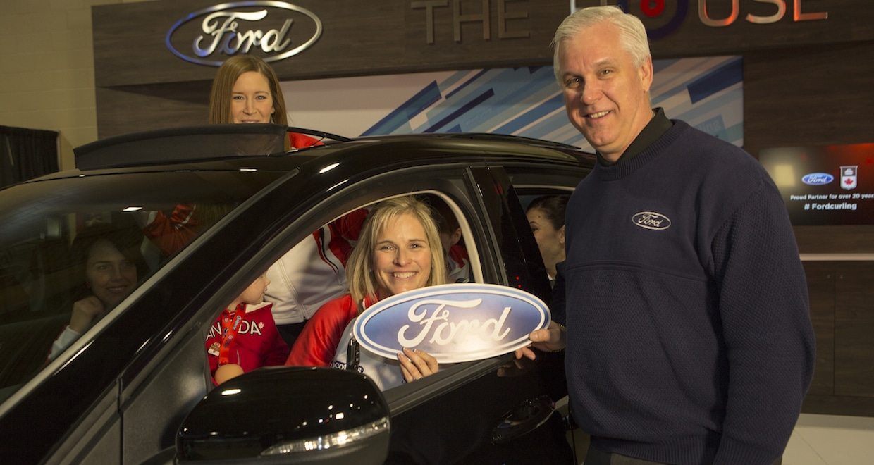 Ford hot shots curling contest #7